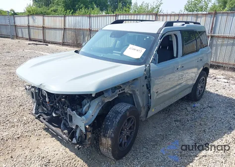 2022 Ford Bronco Sport Big Bend из США, поврежденный, VIN 3FMCR9B67NRD48650